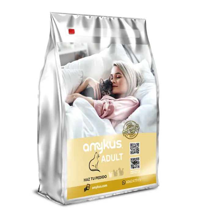 Amykus Original Cat Adult – Pienso Completo para Gatos Adultos con Pollo | Rico en Proteínas y Nutrientes | Comida Seca para Gatos - 1