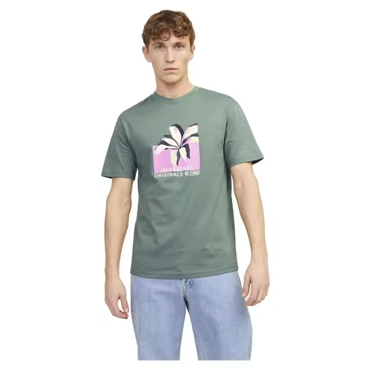 Jack & Jones Camiseta De Manga Corta Tampa Aop Branding - 1