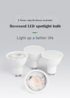 10PCS Lámpara De Foco LED GU10 120V-230V Brillante Y Sin Parpadeos Luz Cálida 3W-8W Puede Reemplazar Lámparas Halógenas De 20W 50W - details 0