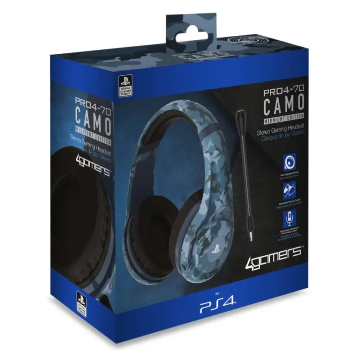 PRO4-70 Stereo Gaming Headset - Camo Midnight (PS4/PS5) Auriculares - 1