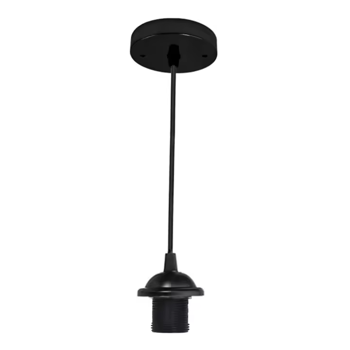 Soporte De Bombilla Vintage Edison E27 Para Luz De Techo Pendente Decoración Retro En Casa Fuente De Energía AC 220V - 1