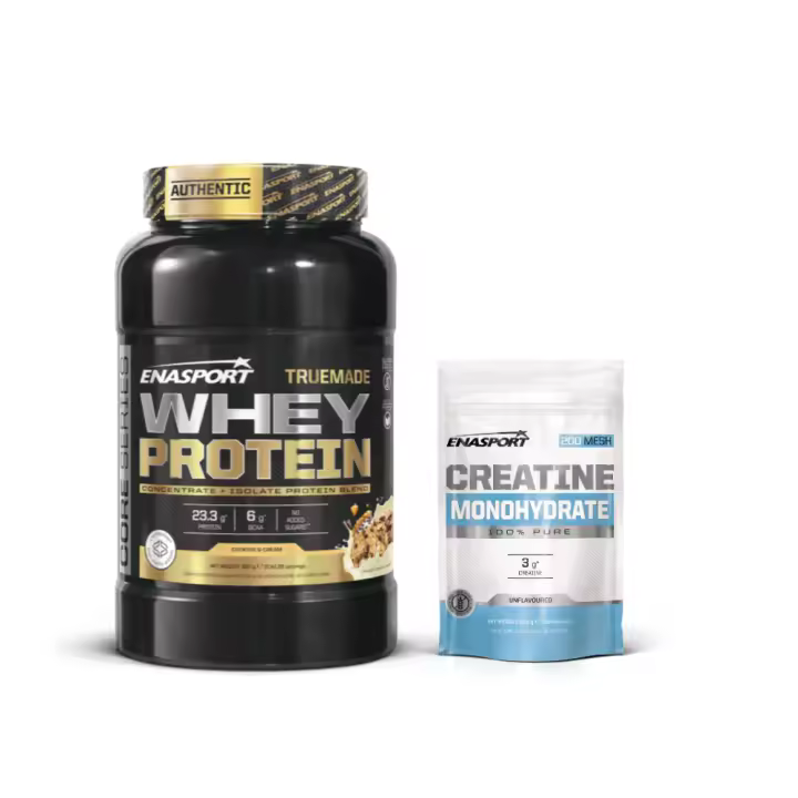 Enasport Truemade Pack Proteína Whey 2lb + Creatina Monohidrato 150g - 1