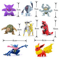 Figuras De Acción Pokemon 8cm Arceus Pikachu Gengar Charizard Modelo PVC Juguete Para Niños Regalo De Cumpleaños 34 Estilos - details 3
