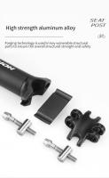 HOMHIN Poste De Silla De Bicicleta De Aluminio Aleación 25.4 27.2 31.6mm MTB Montaña Carretera 300/350 Piezas Para Tubo De Silla - details 8