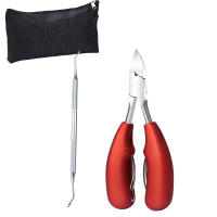 Juego De 5 Piezas De Tijeras De Uñas De Acero Inoxidable Para Corrección De Uñas Gruesas Y Engranadas Podología Kit De Uñas - details 2