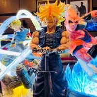 Figura De Colección Dragon Ball Z Trunks Super Saiyan 25cm Modelo Anime Figura De Acción Para Decoración Y Juego Unisex - details 0
