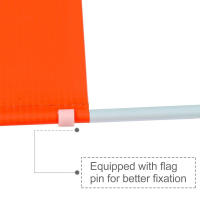 Bandera De Seguridad Para Bicicleta Con Palo De Fibra De Carbono Y Bandera Colgante Triangular Para Niños - details 7