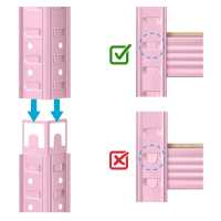 Ociodual Estanteria Metalica Tiny Rosa, Estante Ideal para Hogar, Estanterias Trastero, Muebles, Oficina, Estanterias Almacenaje Divisible, Sin Tornillos, 240kg, 4 Baldas MDF, 150x60x30cm - details 6