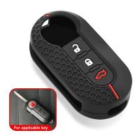 Funda De Llave De Coche En Silicona Para Peugeot Boxer Citroen Jumper Fiat 500 Panda Ducato 500L Punto Lancia Musa Accesorios De Automóvil - details 3