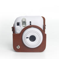 Funda De Cuero PU Y Silicona Suave Para Polaroid Instax Mini12 Cámara Portátil Bolsa Protectora Para Fujifilm Estilo Bolso - details 1
