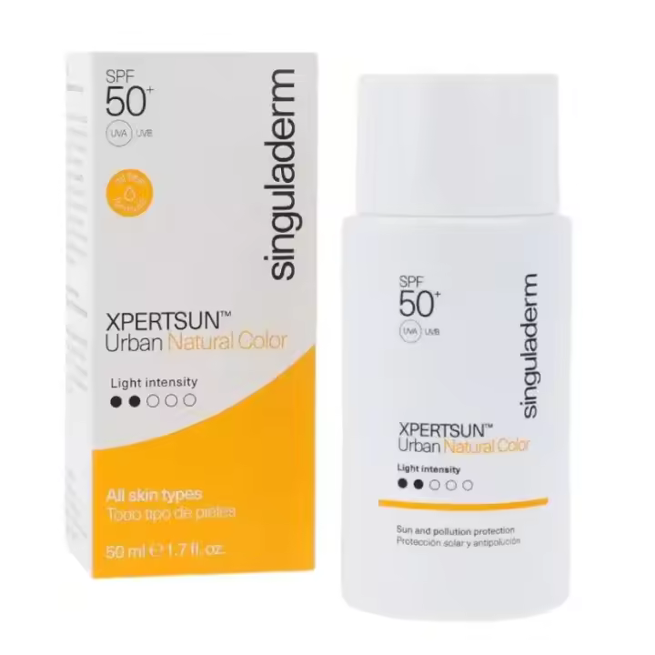 Singuladerm XPERTSUN Urban Natural Color Light Intensity Todo tipo de pieles 50ml Primaderm - 1