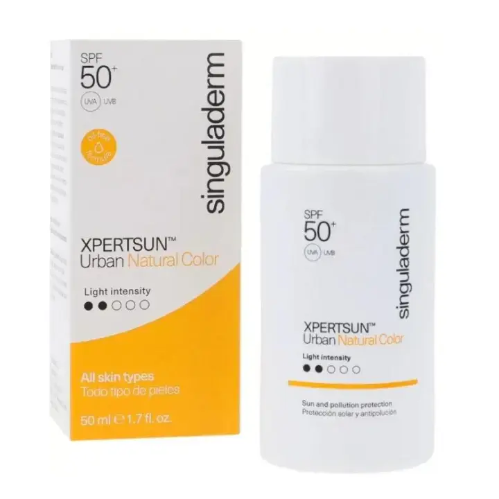 Singuladerm XPERTSUN Urban Natural Color Light Intensity Todo tipo de pieles 50ml Primaderm - 1