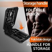 Tabla de flexiones, equipo de fitness multifuncional portátil, tabla de flexiones plegable con almohadilla inferior antideslizante, adecuada para gimnasio en casa. - details 2