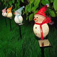 Luces Solares Para Jardín De Navidad En Forma De Payaso Decoración Exterior E Interior Luz LED Autónoma IP55 Para Ambientes Festivos - details 8