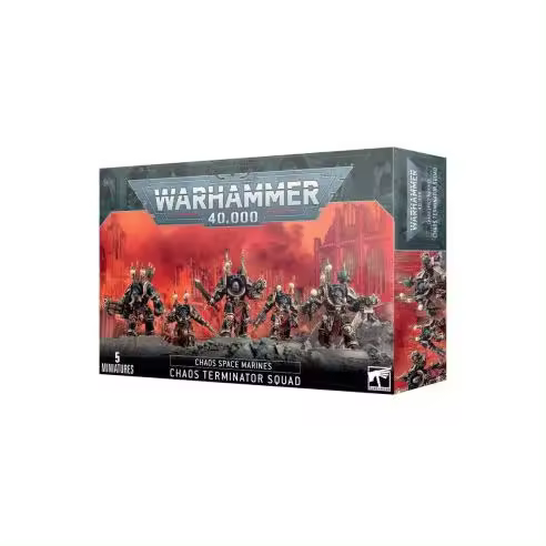Miniaturas Warhammer 40K - Chaos Terminator Squad - Warhammer 43-19 - 1