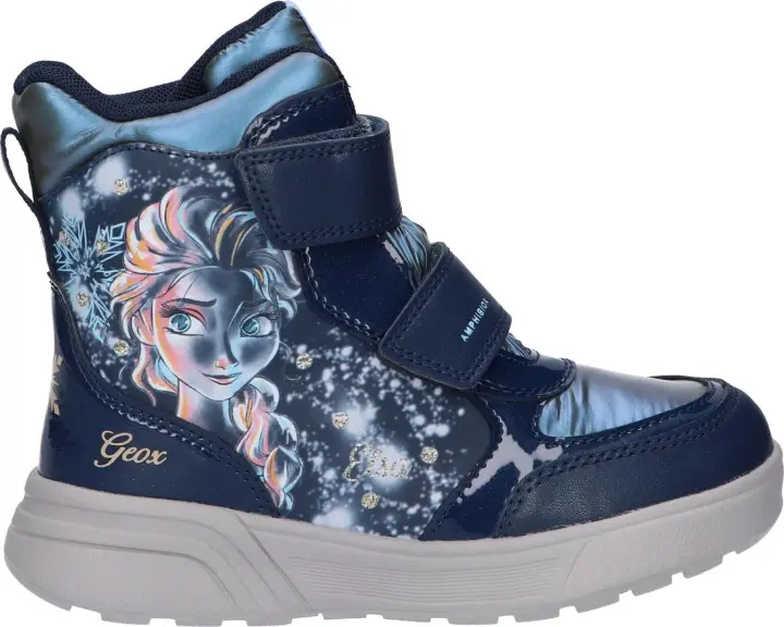 Girl's boots geox j268ad 054aj j sveggen c4256 navy-platinum - 1