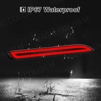 Kit De Luces Traseras Para Toyota RAV4 Camry Lexus IS-F GX470 RX300 Sienna Venza Reiz Innova Reflector Faro Antiniebla Parachoques Freno Rojo ABS 12V 3400LM - details 3