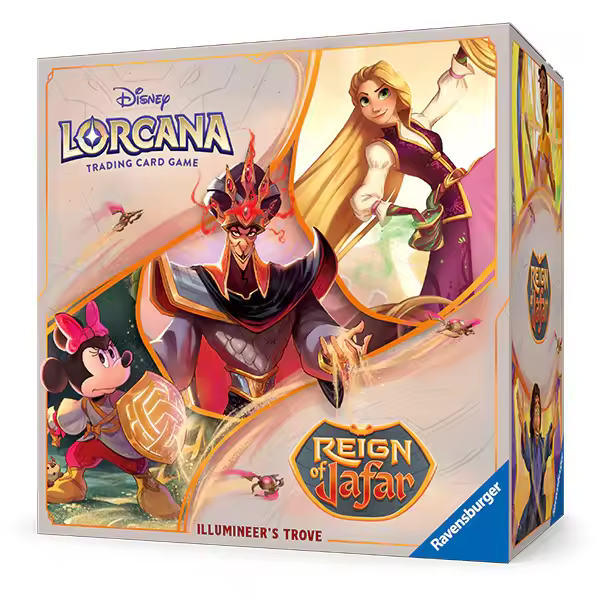 LORCANA - ETB Trove Reign of Jafar - Serie 8 - Inglés - TCG JCC Cartas Originales - 1