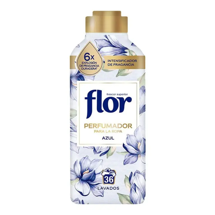 Amaciante fragrância azul 720ml 36 lavagens flor - 1