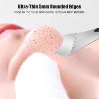 Herramienta De Limpieza Facial Para Eliminación De Quistes Negro De Acero Inoxidable Sin Electricidad Ni Fragancia Para Profundo Limpieza De Poros - details 1