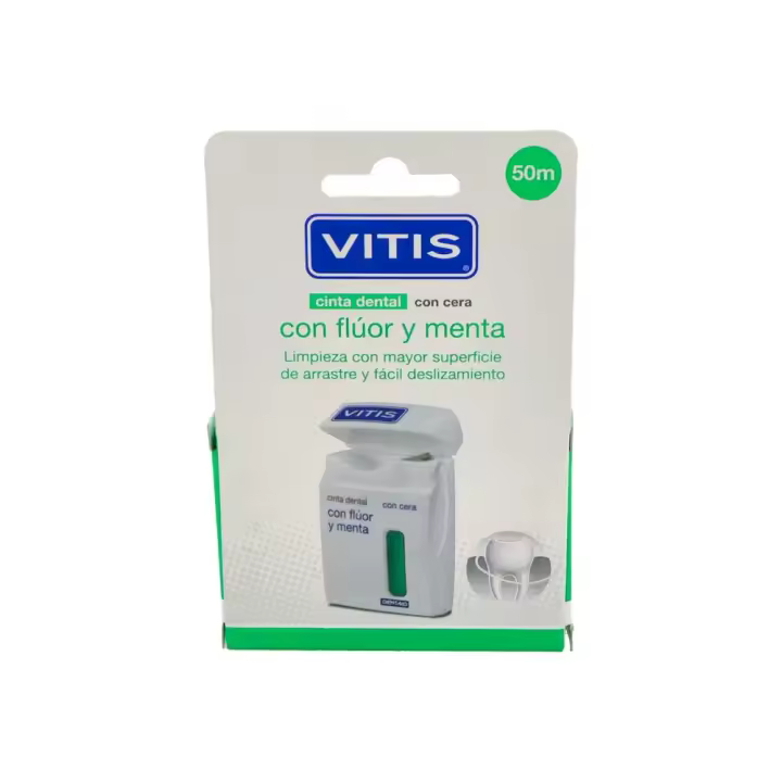 CINTA DENTAL VITIS FLUOR Y MENTA - 1