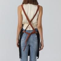 Aguasaloza Chaleco De Hombro Para Hombres Y Mujeres Apron De Cocina Para Salon De Belleza Barbacoa Limpieza Delantal De Algodón Sin Mangas Estilo Sencillo - details 5