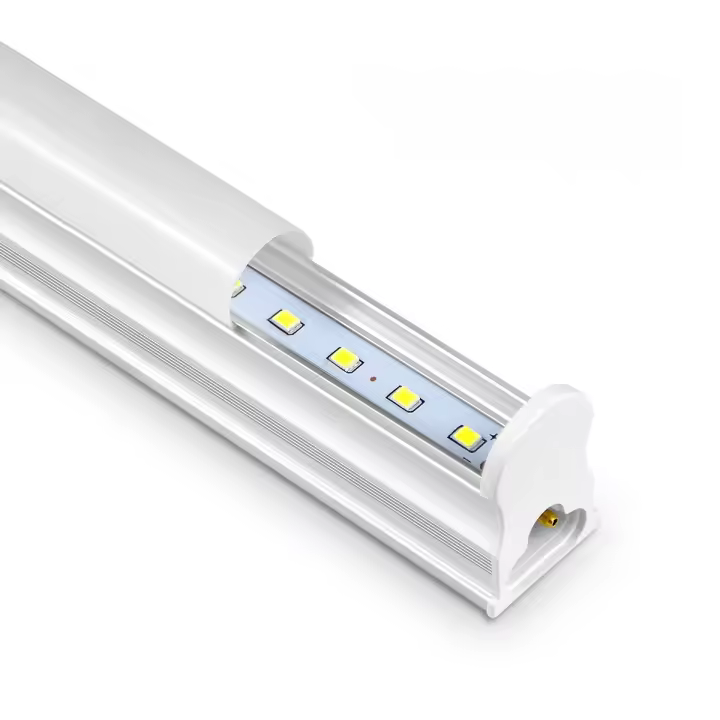 Tubo De Luz LED De Aluminio 50CM T5 T8 15W 25W Lámpara Para Escritorio Taller Garaje Almacén Cocina Armario Iluminación 220V - 1