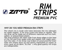 ZTTO 2Pcs Cinta De Rueda De Bicicleta MTB Y Carretera De PVC Premium Para Rines De 20 24 26 27.5 29 Pulgadas 700c - details 1