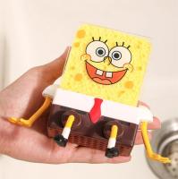 Toalla De Cocina Spongebob Con Estante De Drenaje Decoración De Mesa Derivados De Animación Artículos Domésticos De SpongeBob SquarePants - details 2