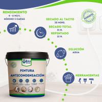 Pintura Anticondensación, Con conservantes Anti moho y Aislante térmico BRICOSALVAJE - details 0