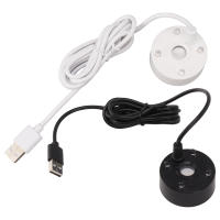 Fogón De Niebla Con Luz LED Colorida USB Atomizador De Fuente De Sonido Para Piscina Rocadura De Peces Grifo Mist Maker 5V - details 8