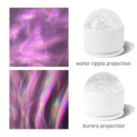 Proyector De Onda Oceánica USB Con Luz De Noche En 16 Colores Lámpara Atmosférica Para Decoración De Hogar Bar Restaurante Submarina - details 6