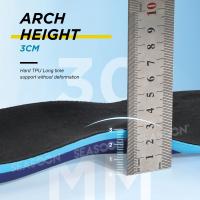 Plantilla de soporte para el arco del pie con amortiguación de aire y amortiguación de impactos, almohadilla de gel suave, talla 35-46 - details 3