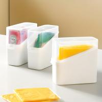Caja De Almacenamiento Estilo Japonés Con Tapa Inclinada Y Transparente Para Queso Té Café Organizador De Artículos Pequeños - details 0