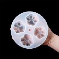 Molde De Goma Silicona Para Pastel Con Patrón De Huella De Perro Y Pata De Gato Herramientas De Hornear Para Cocina Molde De Mousse Y Gelatina Hechas a Mano - details 4