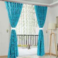 Cortinas De Tulle Sombreadas Con Vinateras Para Decoración De Sala De Estar Y Cocina Modernas Cortinas De Voile Organza Transparentes Para Ventanas Estilo Europeo Y Americano - details 29