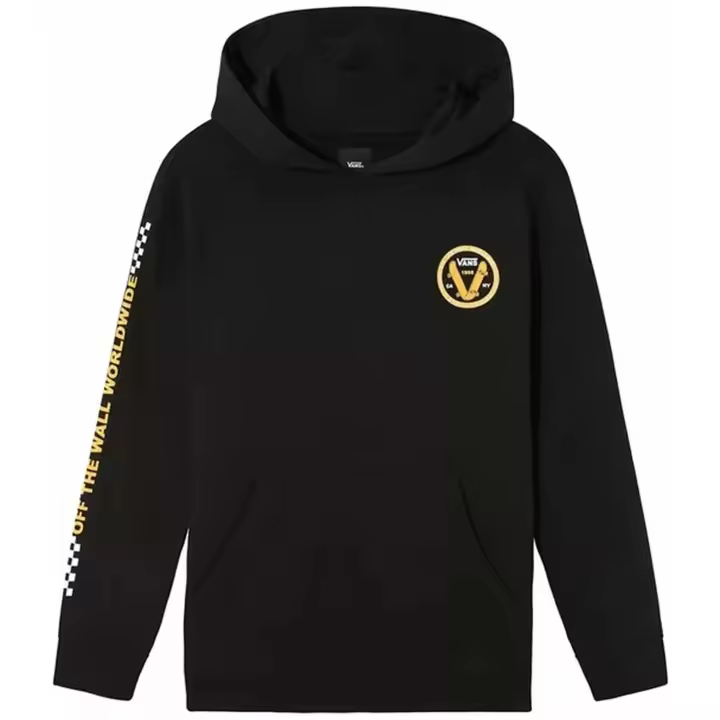 Sudaderas Con Capucha Vans para Niños Unisex en color Negro - 1