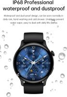 Relojes inteligentes para hombres mujeres (contesta / llama), relojes inteligentes ip68 impermeables para teléfonos Android e ios, relojes deportivos de seguimiento de actividades de relojes inteligentes, con monitor de frecuencia cardíaca de pantalla tác - details 6