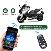 Dispositivo Antirrobo Para Motocicleta Con Bluetooth Controlado Por App Desbloqueo Automático Con Un Click Luz Alarmante Silencioso - details 5