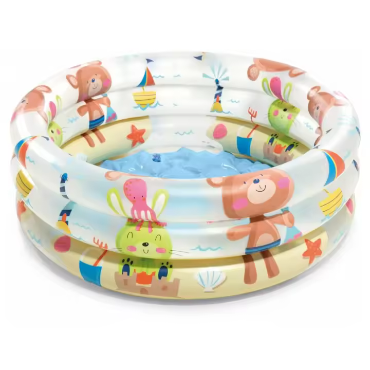 Piscina 3 Tubos Animalitos 61x22 cm. Intex 57106 Piscinas hinchables - 1