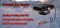 Calentador De Coche Ptc Mini Con Ventilador Portátil Para Parabrisas Defroso Y Demistificador Para Invierno ROFAELEC 12V ABS - details 1