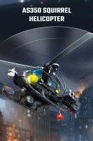 SEMBO Serie Militar Helicóptero Atacante Bloques De Construcción Modelo De Avión Juguetes Regalo De Cumpleaños Para Niños - details 1