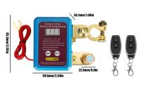 Disyuntor de batería de 12 V, interruptor de batería con pantalla LED, disyuntor de automóvil de 240 A, interruptor de apagado automático para automóvil, RV, ATV, camión, barco - details 5