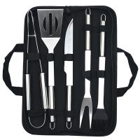 Juego De Herramientas Para Barbacoa Y Horno De Acero Inoxidable Con Bolsa De Almacenamiento Portátil Para Exterior Fácil De Limpieza - details 13