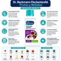 Dr. Beckmann Frutas y Bebidas Quitamanchas 2 x 50 g Eliminador de manchas de vino café frutas zumos té cacao prelavado Pack 2 unidades - details 0