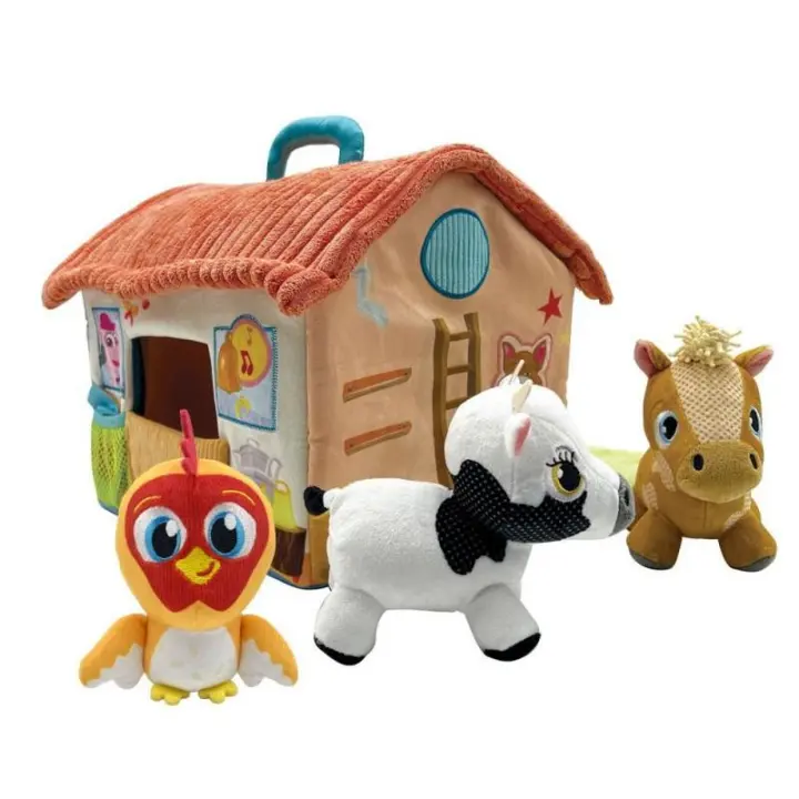 Juguete interactivo Mi Primera Granja de Zenón musical Bandai AR85000 - 1