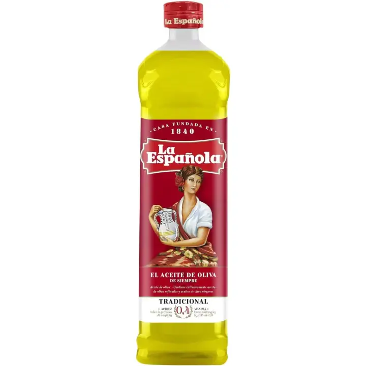 La Española - Aceite de Oliva Español 0.4- Botella de 1L - 1