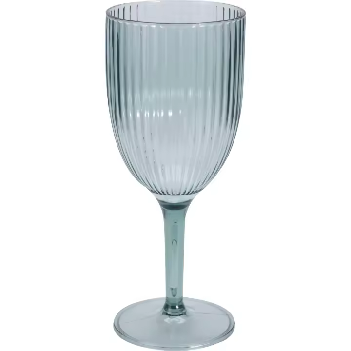 Tesson. Set 6 copas de melamina rayada ideal para este verano. Viste tu mesa para pequeños y mayores con estas copas elegantes e irrompibles. Disfruta este verano de su piscina, terraza o zonas al aire libre sin preocuparse de su cristalería. - 1