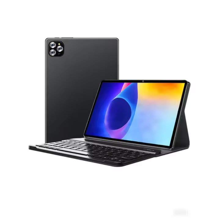 Tablet de 10,1 pulgadas, 12,0 Android, 4 GB de RAM y 64 GB de memoria ROM, procesador de Cuatro núcleos, Pantalla táctil HD de 1920x1080 píxeles, GPS, WiFi, cámaras Duales, bluetooth 5,0, Batería de 7000 mAh. - 1