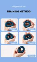 Anillo De Agarre Para Manos Con Expansor De Carpo De Silicona Para Entrenamiento De Fuerza Aumento De Poder Muscular Y Construcción Del Cuerpo 20-80LB - details 8